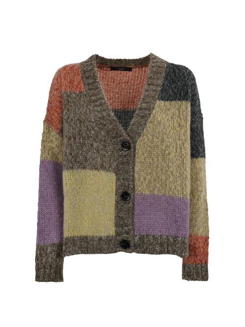 Cardigan over in mohair chine' multicolor WEEKEND MAX MARA | 2425346072600015